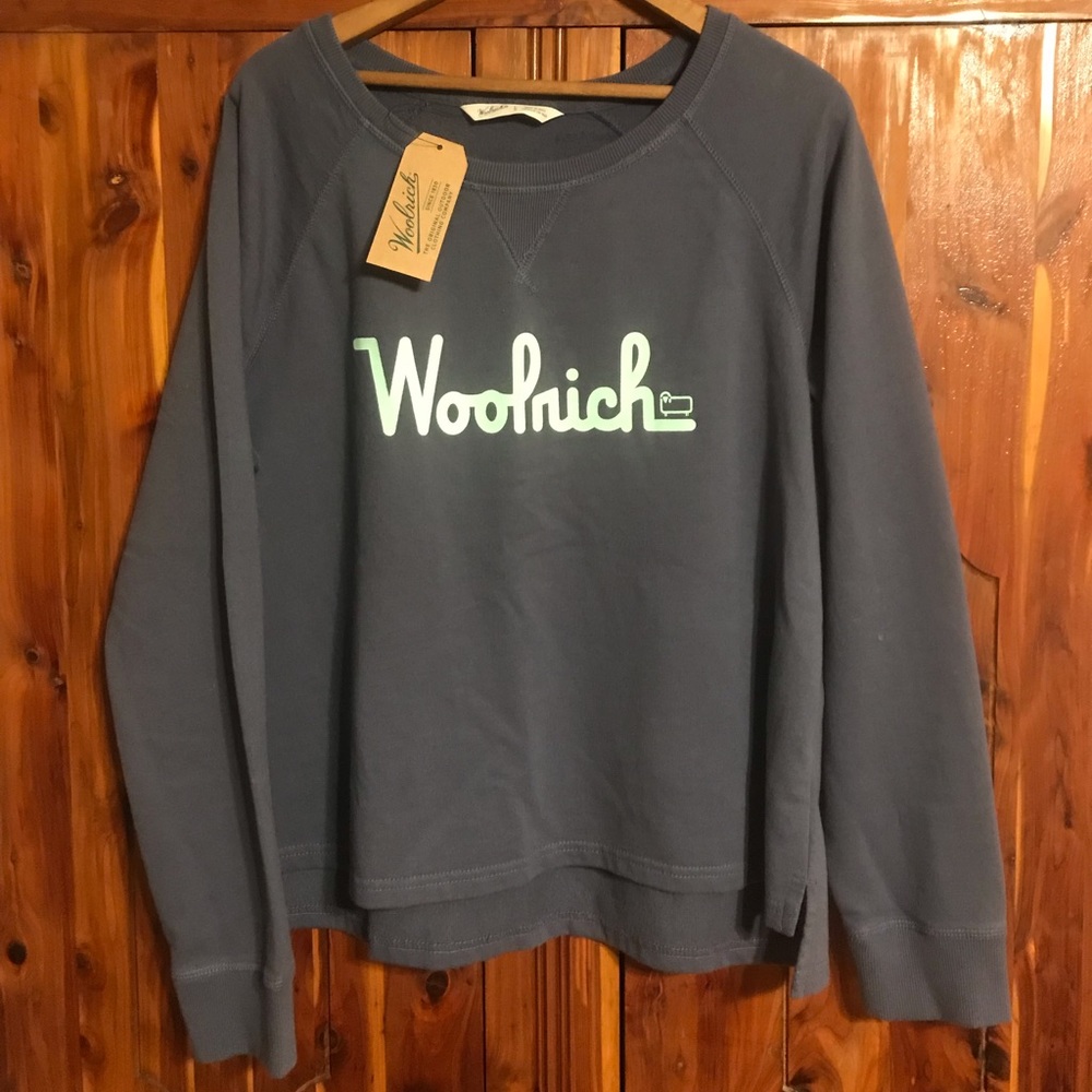 Woolrich Sweatshirt, Size L, Relaxed Fit